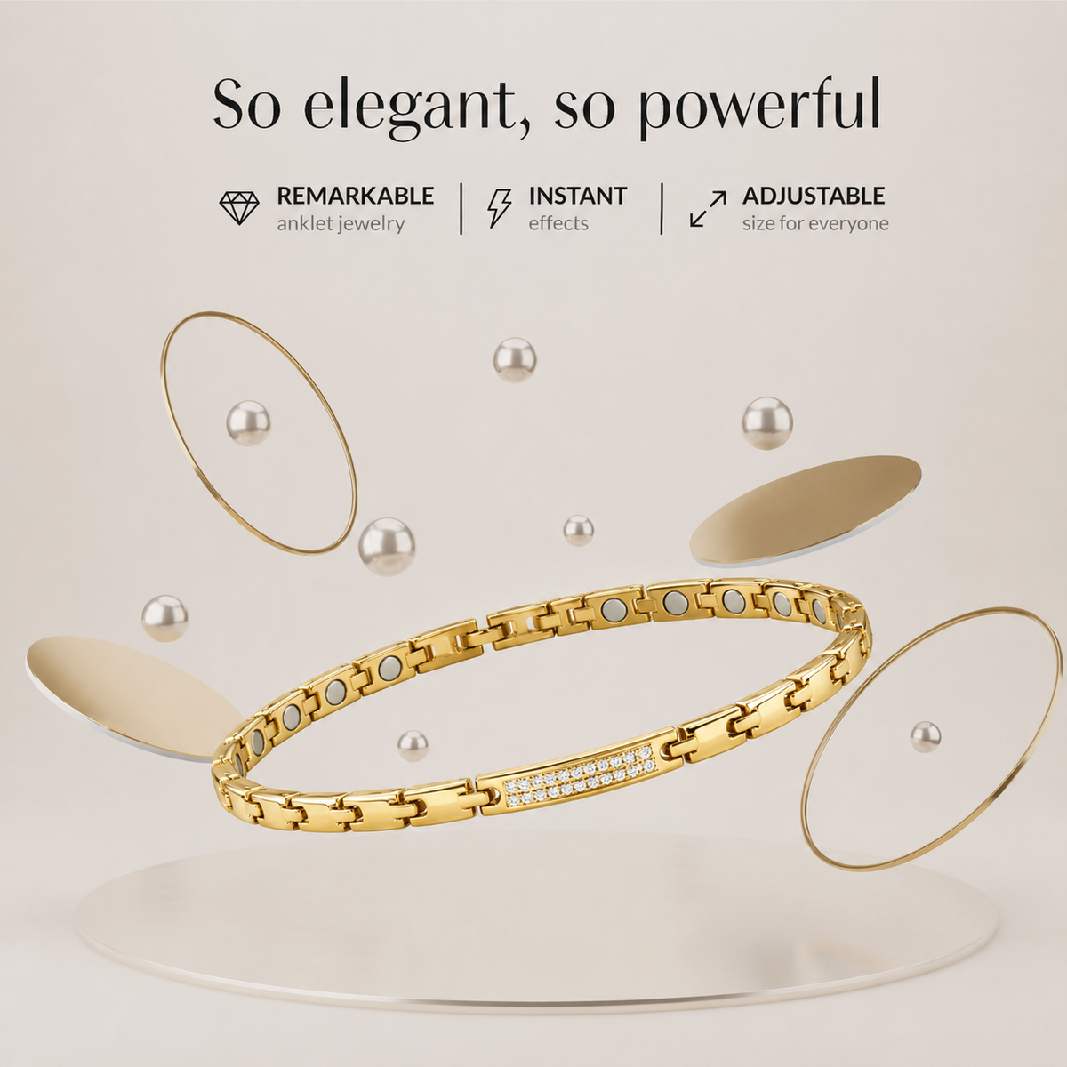 Hexcharm Anklet - The Golden Glow