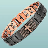 MagnetPure Ultra Black Copper Magnetic Bracelet for Men